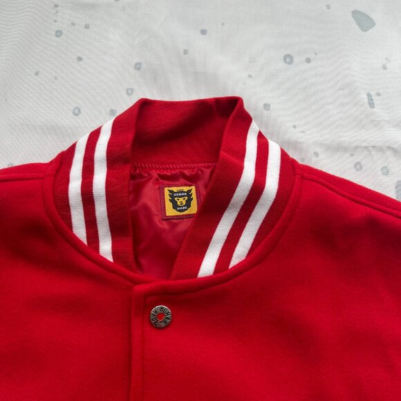 Human Made Red Baseball Jacket - Picture 2 of 7